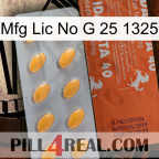 Mfg Lic No G 25 1325 43